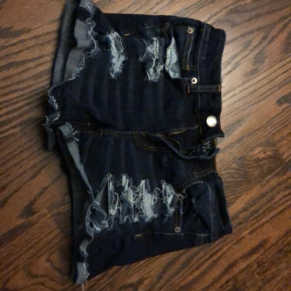 American Eagle distressed shorts